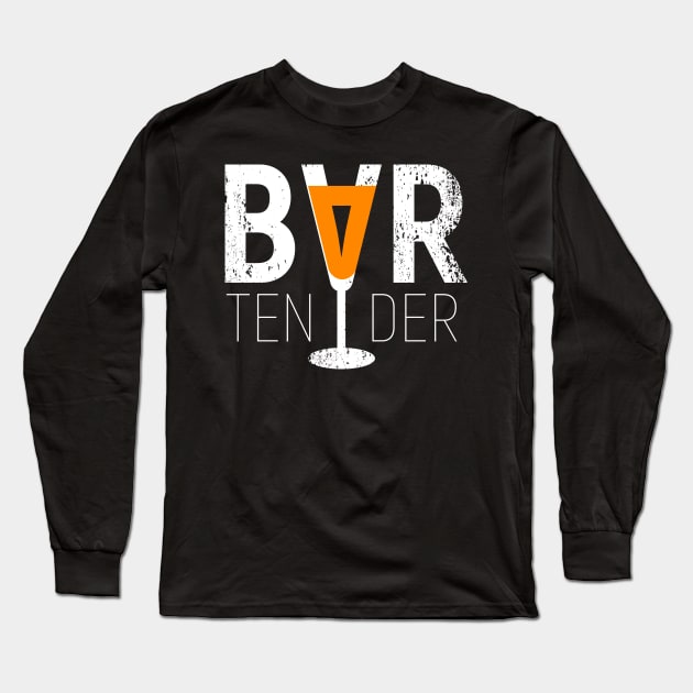 Bartender Long Sleeve T-Shirt by burbuja